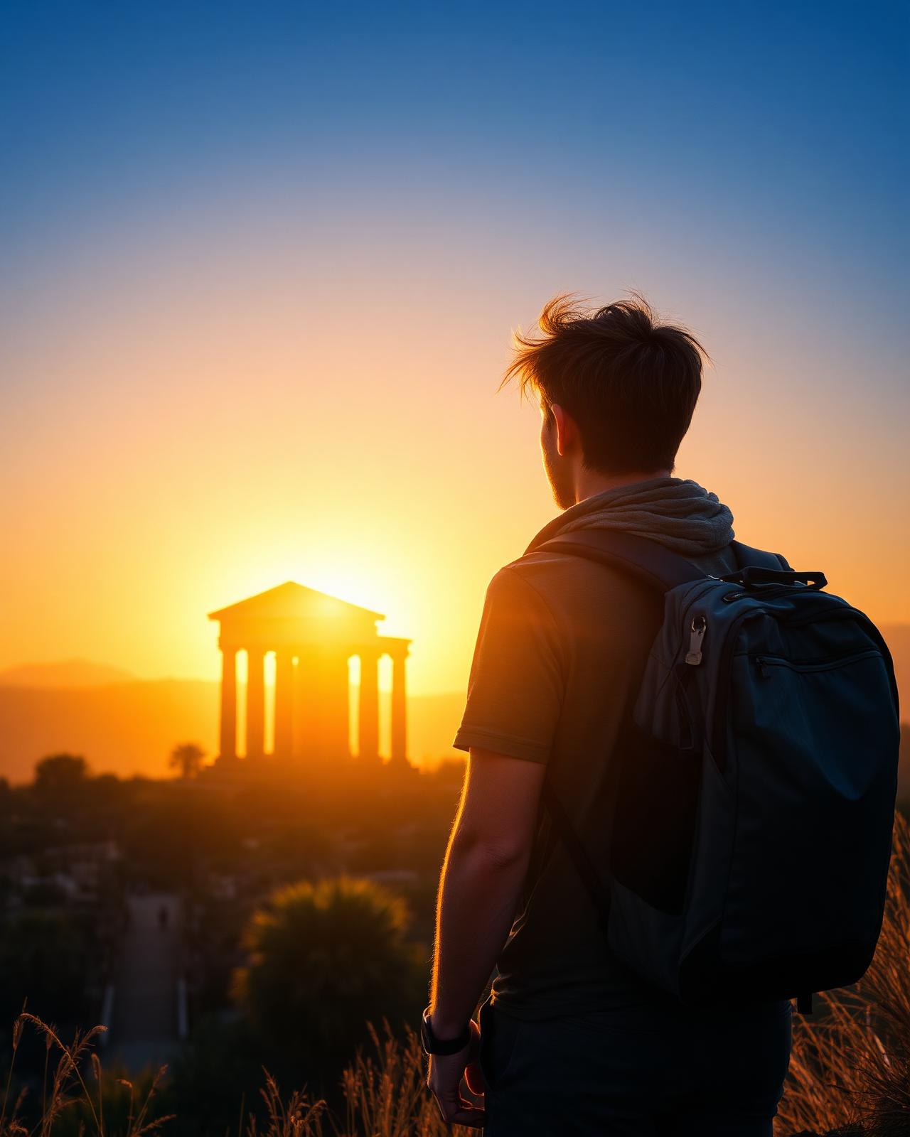 Ancient Temples at Dawn